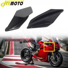 Универсальный Спойлер из углеродного волокна для Honda Ducati Panigale 899/959/1199/1299/Monster Aerodynamic Winglet H2/H2R 2024 - купить недорого