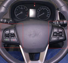 Steering Wheel Button For Hyundai Creta IX25 1.6L Buttons Phone Cruise Control Volume channel Remote 2024 - buy cheap