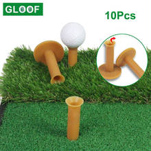 Soporte de goma para entrenamiento de Golf, accesorios para principiantes, 10 Uds. 2024 - compra barato