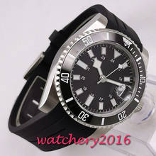 40mm black Sterile dial Luminous ceramic bezel automatic mechanical men's Watch 2024 - buy cheap