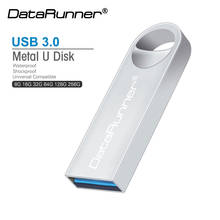 DataRunner Metal USB Flash Drive USB Stick 3.0 128GB Pen Drive 16GB 32GB 64GB Pendrive Cle USB 3.0 Flash Drive Memory Stick 2024 - buy cheap