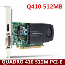 Профессиональная графическая карта NVIDIA Quadro 410 Q410 PCI-E 16X, Порт DP, видеокарта для рисования/Замена 1800 FX580 2024 - купить недорого