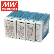 Série média do poço mdr MDR-10 20 40 60 100 única saída industrial din trilho fonte de alimentação 5v 12 15 24 48v ac para dc fonte de alimentação 2024 - compre barato