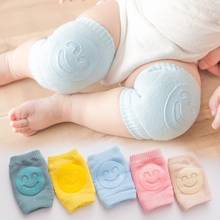 Rodilleras protectoras para bebés y niños pequeños, protectores de rodilla de algodón suave con sonrisa 2024 - compra barato