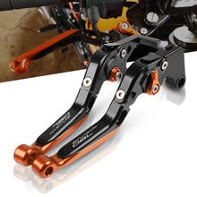 New Orange For 790 Adventure 2019-2020 790 ADV R/S CNC Aluminum Motorcycle Adjustable Folding Extendable Brake Clutch Lever 2024 - buy cheap