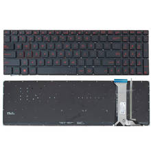 Оригинальная новая клавиатура с подсветкой для ноутбука Asus G771 G771JW GL771JM GL771JW 2024 - купить недорого