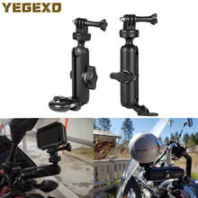 Motorcycle Camera Holder Bike Mirror Mount Bracket For YAMAHA CYGNUS 125 X MAX XMAX 300 CYGNUS X125 NMAX 125 VIRAGO 535 TDM 900 2024 - buy cheap