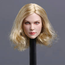 Cabeza esculpida Charlize Theron para figura de acción de 12 pulgadas, accesorios para el cuerpo, juguetes artesanales, GC001, escala 1/6 2024 - compra barato