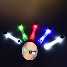 Brazalete de luces LED para correr por la noche, brazalete de seguridad, banda reflectante, 2 modos 2024 - compra barato