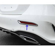 For Mercedes Benz A Class W177 A180 A200 A250 2019 2020 2021 Styling Cover Trim Back Tail Rear Fog Light Lamp Frame Stick Panel 2024 - buy cheap