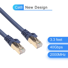 RJ 45 сетевой кабель Cat8, Ethernet-кабель FTP Lan, кабель RJ45, Соединительный шнур 1,5 м/3 м/5 м/10 м для маршрутизатора, ноутбука, Ethernet 2024 - купить недорого