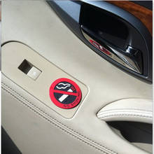 No Smoking Car Stickers Styling Logo for smart fortwo fiat 500 panda volvo v40 toyota corolla skoda fabia  passat b8 ford c-max 2024 - buy cheap
