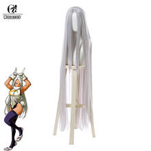 ROLECOS Anime MHA Cosplay Wig Rabbit Hero Miruko Cosplay Long Hair 120cm BNHA Women Synthetic Hair 2024 - buy cheap