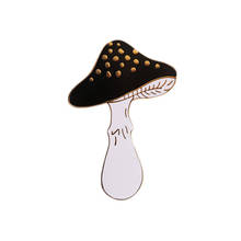 Mushroom gold lapel pin featuring a cute toadstool design woodlandnature Great gift for foragers chefs and outdoor enthusiasts 2024 - buy cheap