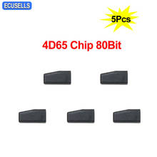 5Pcs/Lot 4D65 Car Key Chip ID4D65 Carbon Chip (TP27) 80Bit 4D65 Chip for Suzuki Alto Jimny Liana 2024 - buy cheap