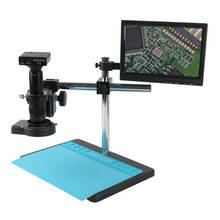Microscópio industrial vga para câmera, full hd, 1080 x x, hdmi, p, com armazenamento de disco em u, gravação de vídeo 2024 - compre barato