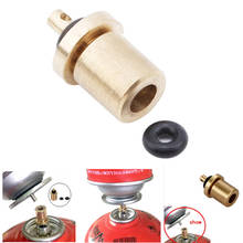 1 Pc Gas Refill Adapter Outdoor Camping Stove Gas Cylinder Gas Tank Gas Tank Accessories Hiking Inflate Butane Canister 2024 - buy cheap