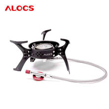 Alocs Mini Ultralight Gas Stove Outdoor Portable Propane Gas Stove Split Gas Stove for Camping Hiking Cookware Picnic Furnace 2024 - buy cheap