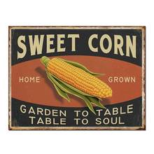 Barnyard Designs Sweet Corn Retro Vintage Tin Sign Metal Sign Metal Poster Metal Decor Metal Painting Wall Sticker Wall Sign 2024 - buy cheap