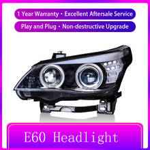 FOR BMW E60 523i 525i 530i LED head lamp 2003-2005 year 2024 - compre barato