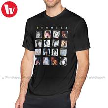 As Pulseiras Camiseta Manic Monday T-Shirt Engraçado Camiseta Homens de Manga Curta Casuais Camiseta Oversize