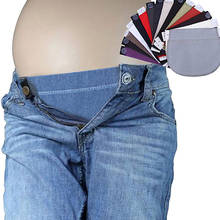 1PC Maternity Pregnancy Waistband Belt ADJUSTABLE Elastic Waist Extender Clothing Pants For Pregnant 2024 - buy cheap