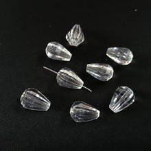 18mm*13mm 380pcs/bag Clear Acrylic Irregular Faceted Water Drop Beads/DIY Hand Made /Finding Beads 2024 - buy cheap