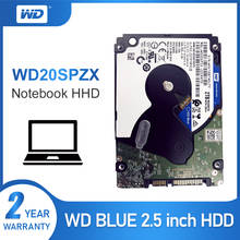 WD Blue 2TB 2.5" notebook hdd SATAIII Mobile Hard Disk Drive - 5400 RPM SATA 6Gb/s 128MB Cache 2.5 Inch for laptop WD20SPZX 2024 - buy cheap