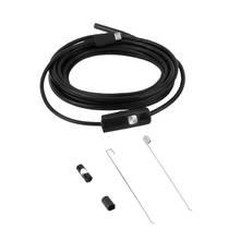 5.5mm Lens 3.5M Length 480P Android smartphone Endoscope 6LED Waterproof Inspection Borescope Camera USB Soft Cable CCD sensor 2024 - buy cheap