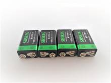NEW 4PCS 9v battery 1180mAh Li-ion 9 V Rechargeable Batteries 2024 - buy cheap