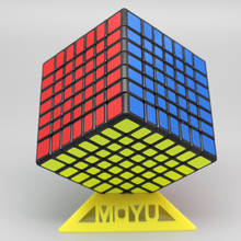 Cubo mágico Moyu Meilong 7x7 Magic Cube 66mm Tamaño sin etiqueta 7x7x7 Cubo Magico WCA Competición Aprendizaje y juguetes educativos para niños Regalo 2024 - compra barato