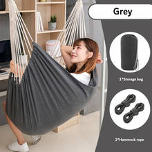 Portable Swing Hammock Chair Bed Garden Swing Lazy Hanging Rope Chair Swing Seat Indoor Bedroom Seat Out/Indoor Funiture 2024 - buy cheap