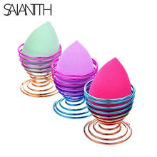 SAIANTTH Gradient cosmetic puff stand shelf beauty makeup egg rack anti-mold drying gourd water drop makeup puff storage racking 2024 - buy cheap