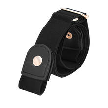 New Design Free Size No Buckle Stretch Belt For Women Elastic Waist Belt for Jeans Pants Dresses Fashion Cloth Accessories 2024 - buy cheap