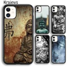 Krajews Gautama Buddha Soft Phone Case Cover For iPhone 5 SE 6s 7 8 plus X XR XS 11 12 13 pro max Samsung Galaxy S8 S9 S10 Plus 2024 - buy cheap