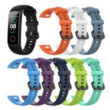 Colorful Replacement Silicone Wrist Strap For Huawei Honor 5 Smart Sport Bracelet Strap For Huawei Honor Band 4 5 Smart Bracelet 2024 - buy cheap