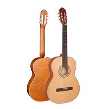 Guitarra clássica de mogno com 6 cordas, 39 ipolegadas, violão sólido, de alta qualidade, agt245 2024 - compre barato