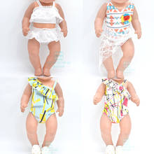 Ropa para muñeca que se ajusta a 43cm, accesorios para muñecas recién nacidas, trajes de baño para muñecas americanas, bikinis 2024 - compra barato