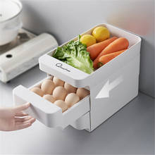 Household Egg Storage Box Multi-Layer Egg Grids Drawer Fruits Storage Case for Refrigerator Stackable Kitchen Food Organizers 2024 - buy cheap