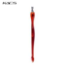 KADS Wine Red Cosmetic Nail Art Tool Nail Care Pusher Pedicure Salon Cuticle Pusher Trimmer Remover Cuticle Removal Fork 2024 - buy cheap