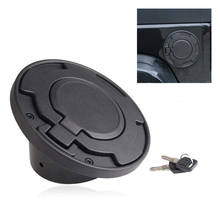 Car Fuel Filler Door Cap Gas Tank Cover Replacement With Key Lock Cover for Jeep Wrangler JK Rubicon Sahara Unlimited 2007-2017 2024 - buy cheap