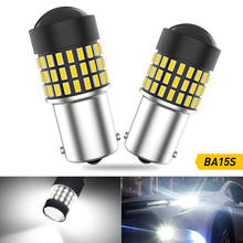 2x P21W 1156 BA15S LED Car Signal Lamp LED DRL Daytime Running Light for BMW E46 F10 X5 E53 E70 E90 E38 E60 E87 E92 F31 F11 E30 2024 - buy cheap