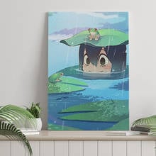 My Hero Academia Froppy Tsuyu Asui  Anime Canvas Painting Modern Decor Wall Art Pictures Home Prints Bedroom Decoration Poster 2024 - buy cheap