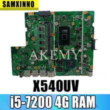 X540UV Laptop Motherboard For Asus X540U X540UA X540UV Mainboard i5-7200 4G RAM 2024 - buy cheap