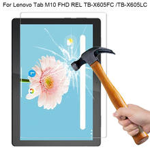 9H 0.3MM Tempered Glass for Lenovo Tab M10 FHD REL TB-X605FC TB-X605LC Screen Protector Glass Film 2024 - buy cheap