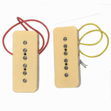 P90 captadores de soapbar da guitarra elétrica única bobina p 90 captadores de barra de sabão tory alnico 5 amarelo 2024 - compre barato