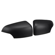 Matte Black Car Rearview Mirror Cover Door Side Mirror Shell for Ford Ranger T6 T7 T8 2012-2019 2024 - buy cheap