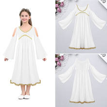 Kids Girls Children Greek Halloween Costume Dress Up Roleplay Fairy Party Carnival Halloween Dance Stage Performance Dresses 2024 - buy cheap