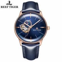 Reef Tiger/RT Luxury Brand Men Business Automatic Wristwatches Japan NH39 Mechanical Movement Dress Tourbillon Skeleton Clocks 2024 - buy cheap