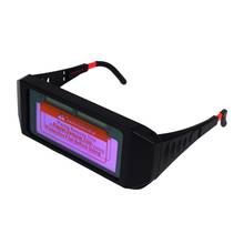 Gtbl-óculos de solda fotoelétrica, com escurecimento automático a energia solar, capacete com óculos de vidro 2024 - compre barato
